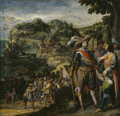 The Reconquest of St. Kitts, 1629 by Felix Castello